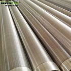 4 Inch Dia Stainless Steel Well Screen Pipe 1.5 - 10mm Thickness For Water Well